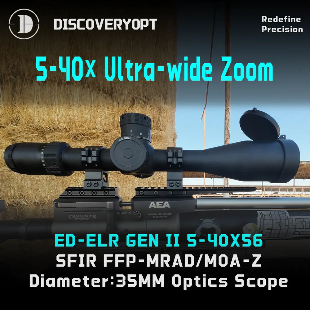 Discoverer Optics ED-ELR GENⅡ 5-40X56 Scope Review: ELR Extreme Long-Range and Professional PRS Competition Test