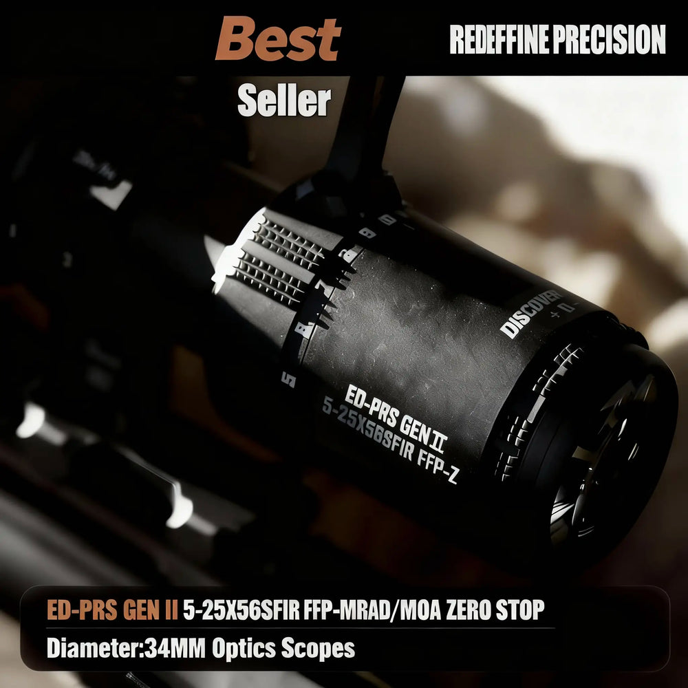 DiscoveryOpt ED-PRS GEN II 5-25x56 Review: Field Tested for PRS & Long-Range Hunting