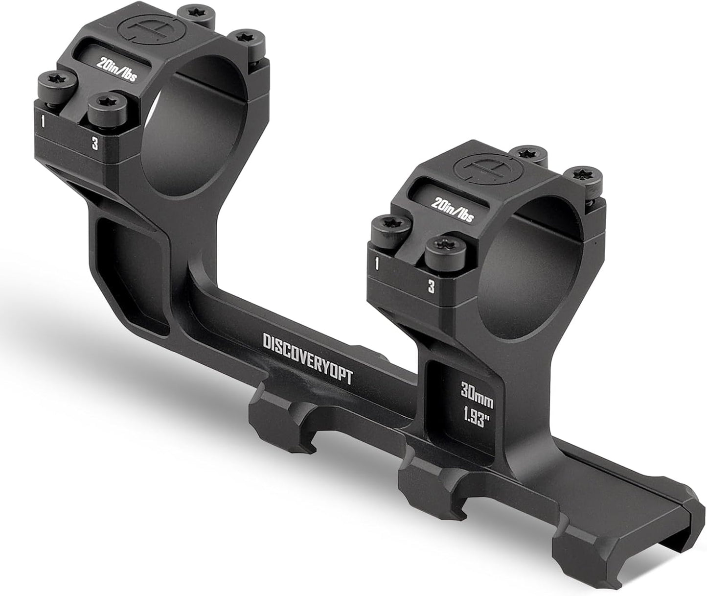 DISCOVERYOPT Cantilever Scope Mounts | One-Piece 0 MOA 34mm or 30mm Tube