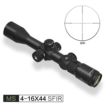 DISCOVERYOPT MS 4-16x44 SFP Rifle Scope | Entry-Level Budget