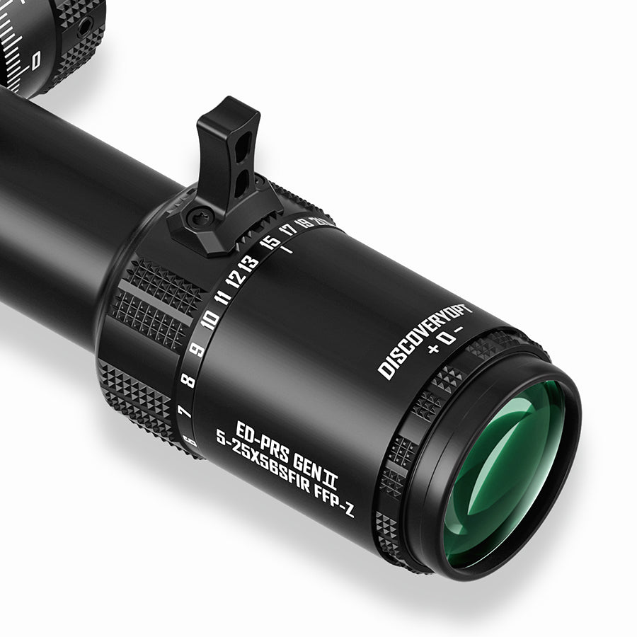DISCOVERYOPT ED PRS GEN II 5-25x56 FFP Rifle Scope | Zero Stop MRAD/MOA ...