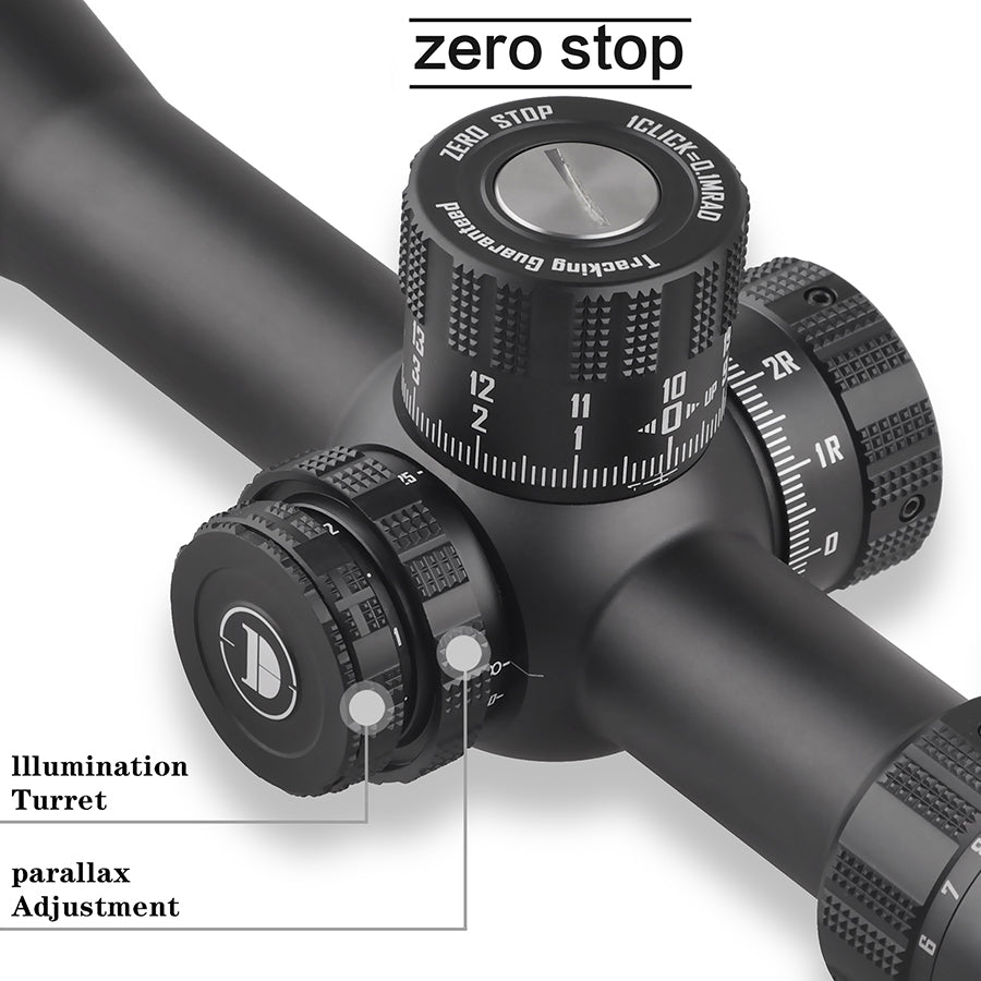 ED-PRS GENⅡ 5-25X56SFIR FFP-MRAD/MOA-ZERO STOP  Diameter:34MM Optics Scopes