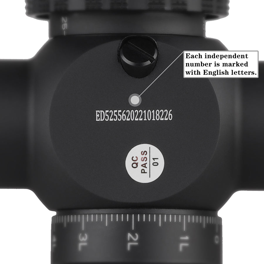DISCOVERYOPT ED PRS GEN II 5-25x56 FFP Rifle Scope | Zero Stop MRAD/MOA ...