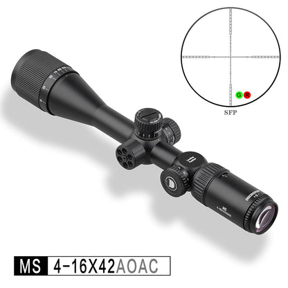 MS 4-16X42AOAC SFP-MOA Diameter:25.4MM Optics Scopes