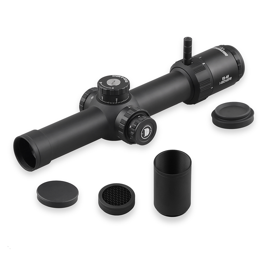 DISCOVERYOPT ED-AR 1-8X24SFIR FFP-MRAD LPVO Diameter:34MM Optics Scope