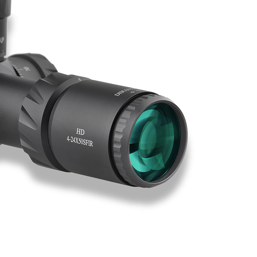 HD GEN II 4-24X50SFIR,SLT FFP IR-MIL-ZERO STOP Optics Scope