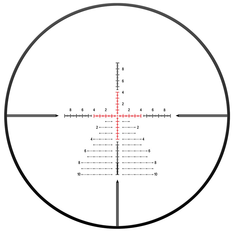 HD GEN II 4-24X50SFIR,SLT FFP IR-MIL-ZERO STOP Optics Scope