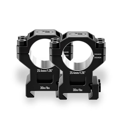 7075 Series Aluminum Scope Rings - Medium Profile 34mm Scope Mount for Picatinny Rail - DiscoveryOpt Rifle Scopes-UK - 