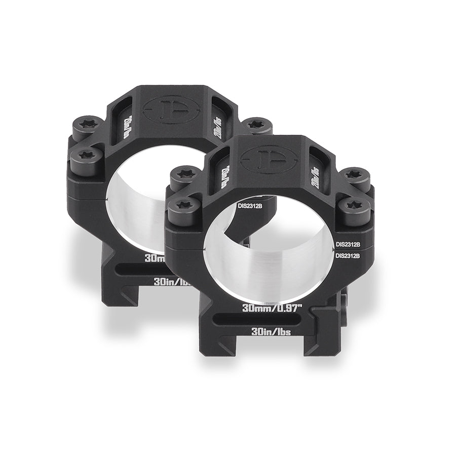 6061 Series Aluminum Scope Rings - Medium Profile 25.4mm/30mm/34mm/35mm Scope Mount for Picatinny Rail