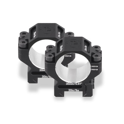 6061 Series Aluminum Scope Rings - Medium Profile 25.4mm/30mm/34mm/35mm Scope Mount for Picatinny Rail