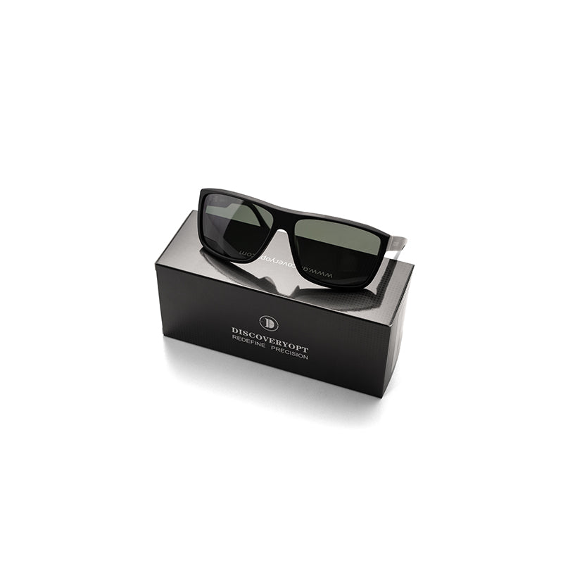 DISCOVERYOPT Polarized Anti-Glare Sports Eye Protection UV400 Sunglasses