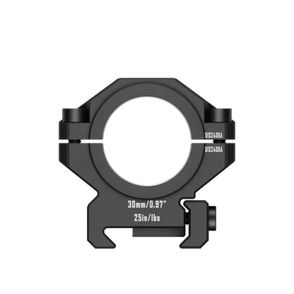 DISCOVERYOPT 6061 Aluminum Heavy-Duty Scope Mount – Fits 25.4mm & 30mm Tubes | 0.97"/1.26" Height | Picatinny Rail Compatible