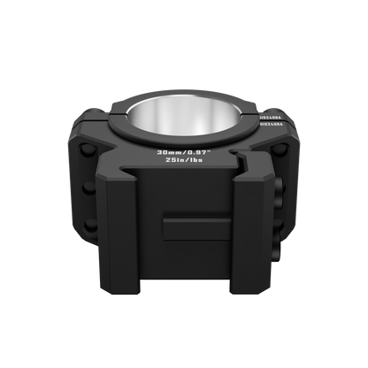 DISCOVERYOPT 6061 Aluminum Heavy-Duty Scope Mount – Fits 25.4mm & 30mm Tubes | 0.97"/1.26" Height | Picatinny Rail Compatible