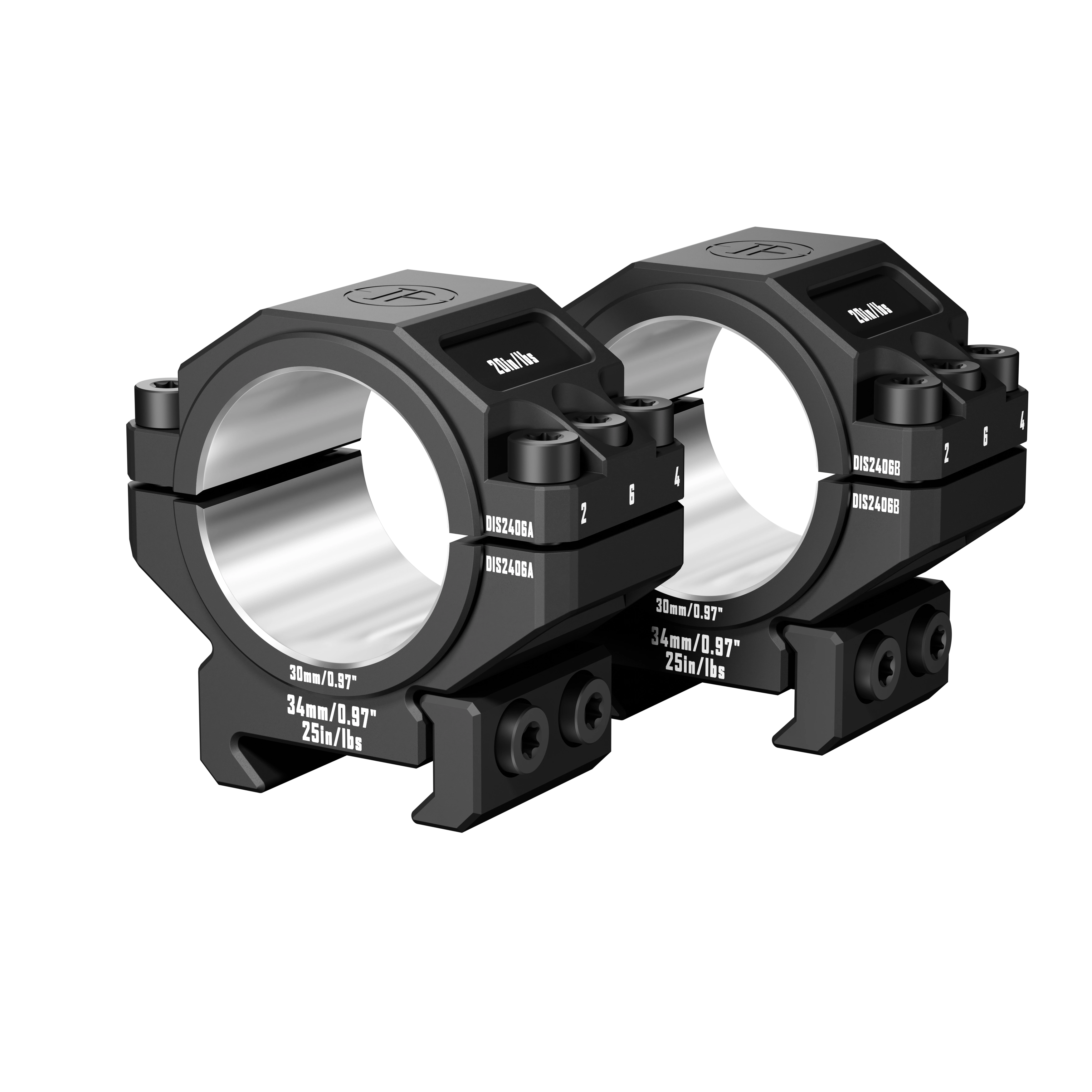 DISCOVERYOPT 6061 Heavy-Duty Scope Mount | 30mm & 34mm