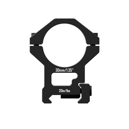 DISCOVERYOPT Picatinny Scope Rings for 25.4mm＆30mm Tubes – 1.35" High | for Picatinny, Weaver