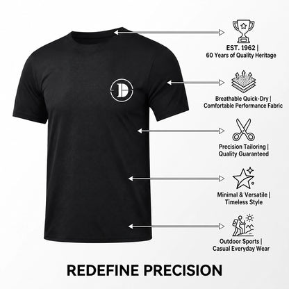 DISCOVERYOPT Quick-Dry Sports T-Shirt