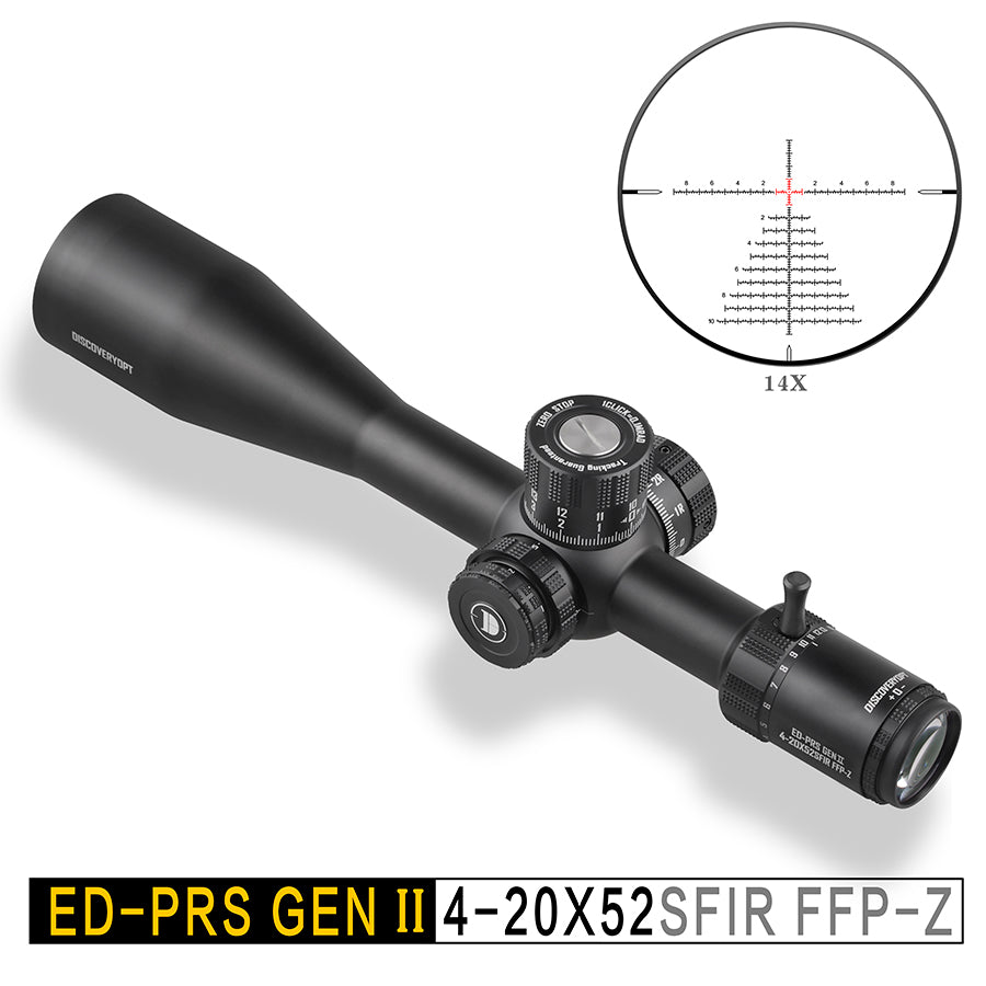 ED-PRS GENⅡ 4-20X52SFIR FFP-Z-MRAD Durchmesser: 34MM Optik Zielfernrohr 