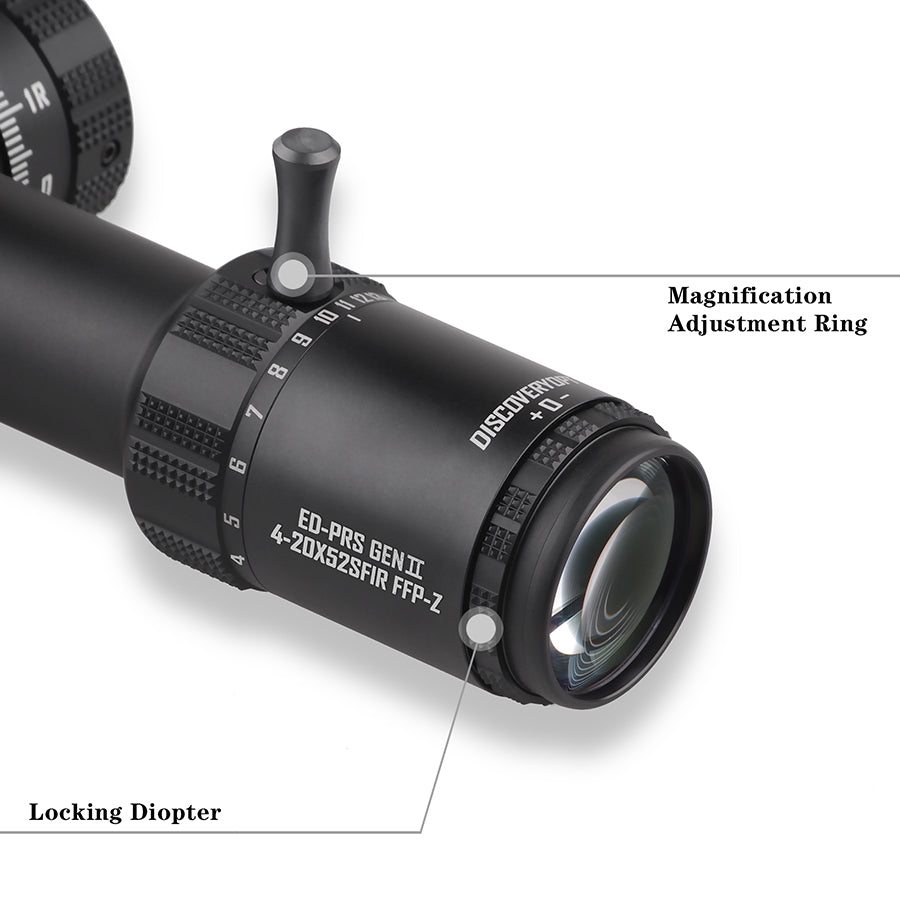 ED-PRS GENⅡ 4-20X52SFIR FFP-Z-MRAD Diameter:34MM Optics Scope