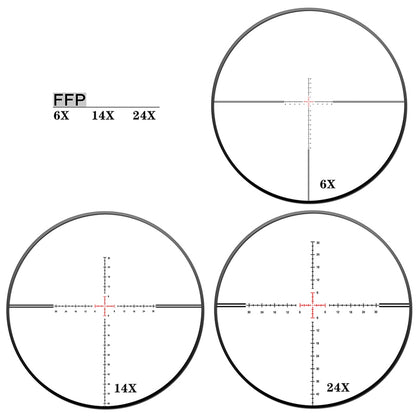 HT GEN II 6-24X44SFIR FFP-MOA Diameter:30MM Optics Scopes