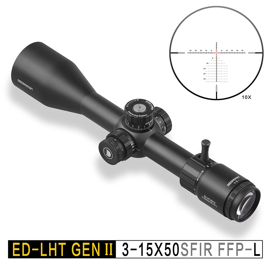 ED GENⅡ 3-15X50SFIR FFP-L-MOA Diameter:30MM Optics Scopes