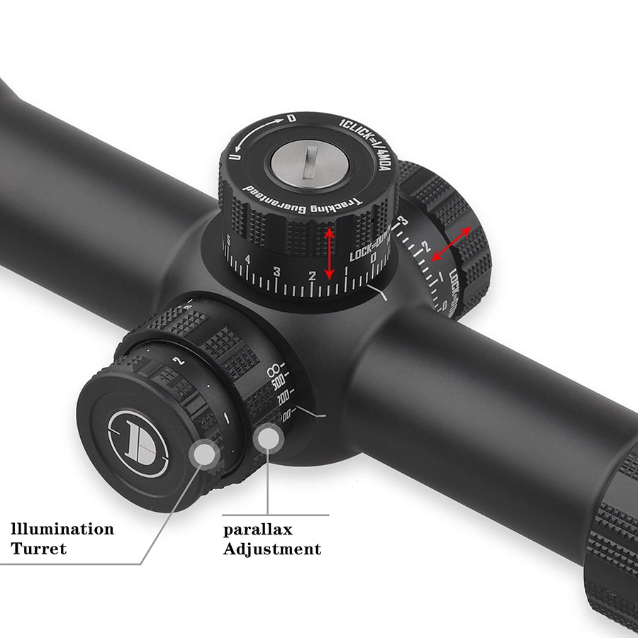 ED GENⅡ 3-15X50SFIR FFP-L-MOA Durchmesser: 30MM Optik Zielfernrohre 