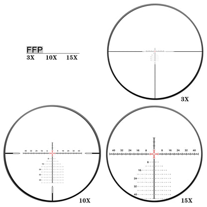 ED GENⅡ 3-15X50SFIR FFP-L-MOA Diameter:30MM Optics Scopes