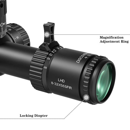 LHD 8-32X56SFIR FFP-Z-MRAD Tube Diameter:34MM Optics Scopes