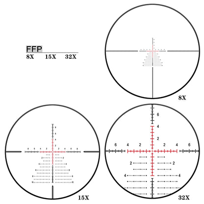 LHD 8-32X56SFIR FFP-Z-MRAD Tube Diameter:34MM Optics Scopes