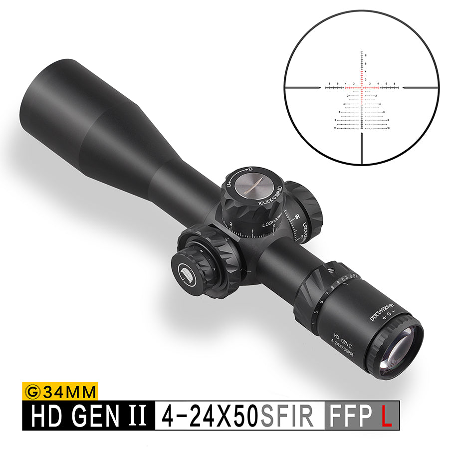 HD GEN2 4-24X50SFIR FFP-MRAD-Z/L Diameter:34MM Optics Scopes