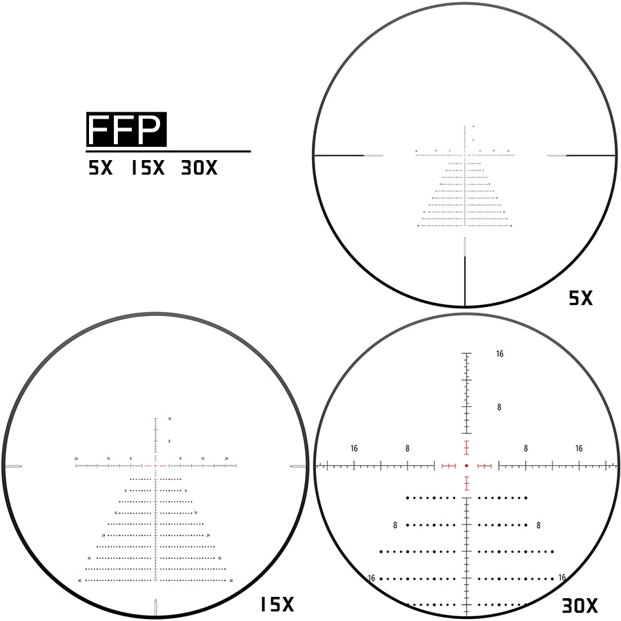 DISCOVERYOPT HD GEN III 5-30X56SFIR FFP-Z-MRAD/MOA Diameter:34MM Optics Scopes