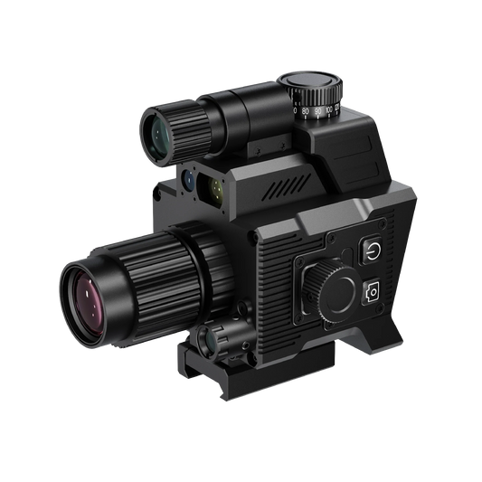 DISCOVERYOPT DND350BC Digital Night Vision Scope – | High-Resolution Night Vision Optics with Laser Rangefinder &amp; Ballistic Calculator