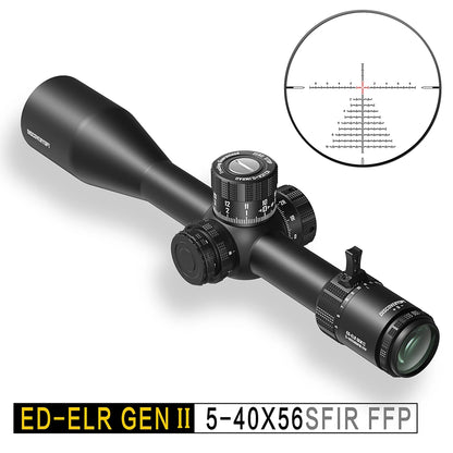 ED-ELR GEN II 5-40X56SFIR FFP-MRAD-Z Diameter:35MM Optics Scope