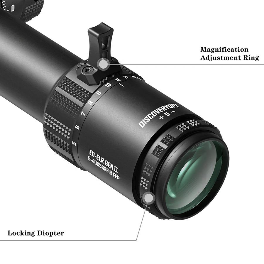 ED-ELR GEN II 5-40X56SFIR FFP-MRAD-Z Diameter:35MM Optics Scope