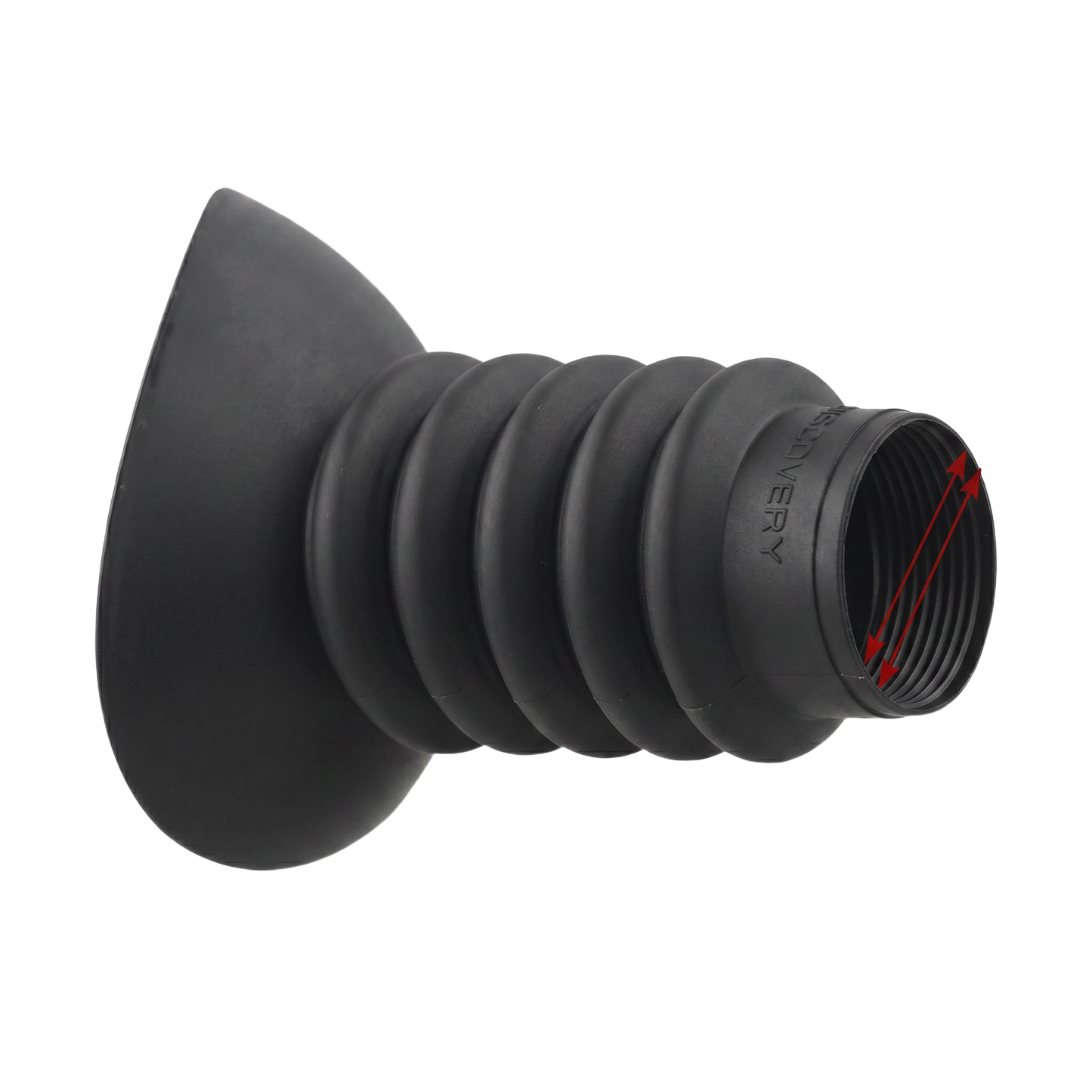 DISCOVERYOPT Rubber Eyecup | Ocular Lens Extender Cover Outer Diameter: 38-48 mm