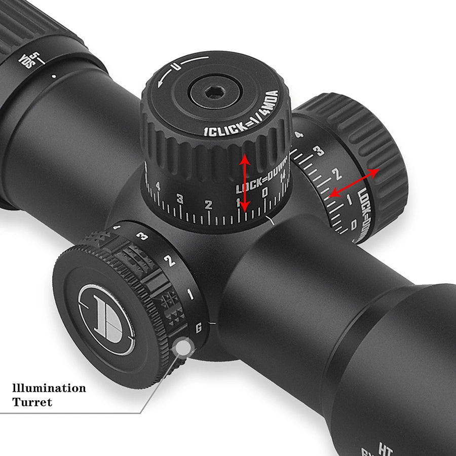 HT 6X24AOE-SFP-MOA Diameter:30MM Short Optics Scope