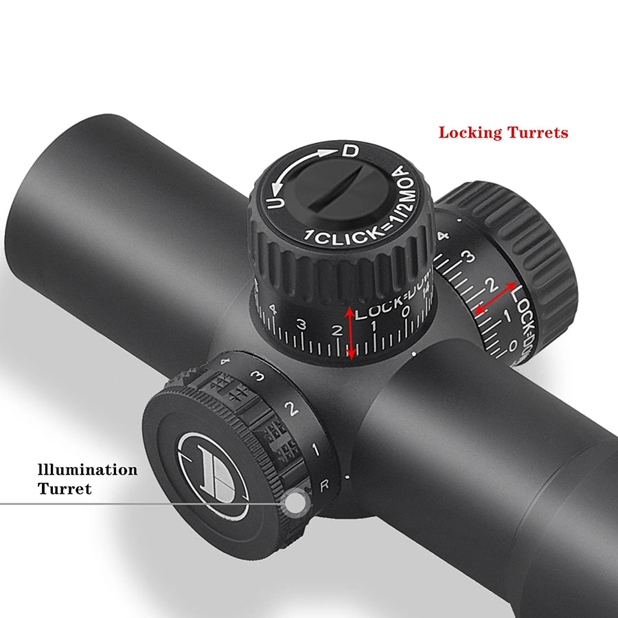 DISCOVERYOPT HT 6X24IR-SFP-MOA Diameter:30MM Short Optics Scope