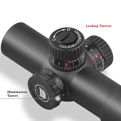 DISCOVERYOPT HT 6X24IR-FFP-MRAD Diameter:30MM Short Optics Scope
