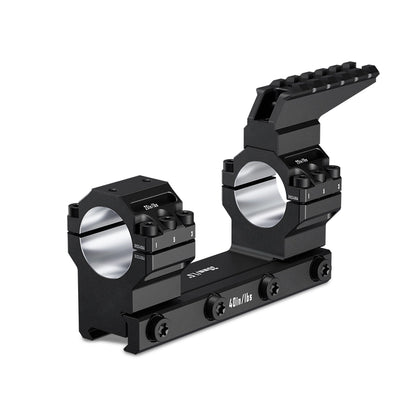 DISCOVERYOPT Heavy Duty Cantilever Scope Mount with Integrated Top Rail,  0 MOA, 30mm or 34mm Tube, 1.18″ or1.5″  Height