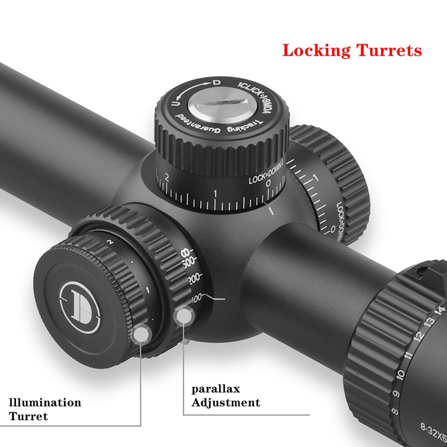 DISCOVERYOPT LHD 8-32x50 FFP Rifle Scope | High Magnification Long DISCOVERYOPT LHD 8-32x50 FFP Rifle Scope | High Magnification Long