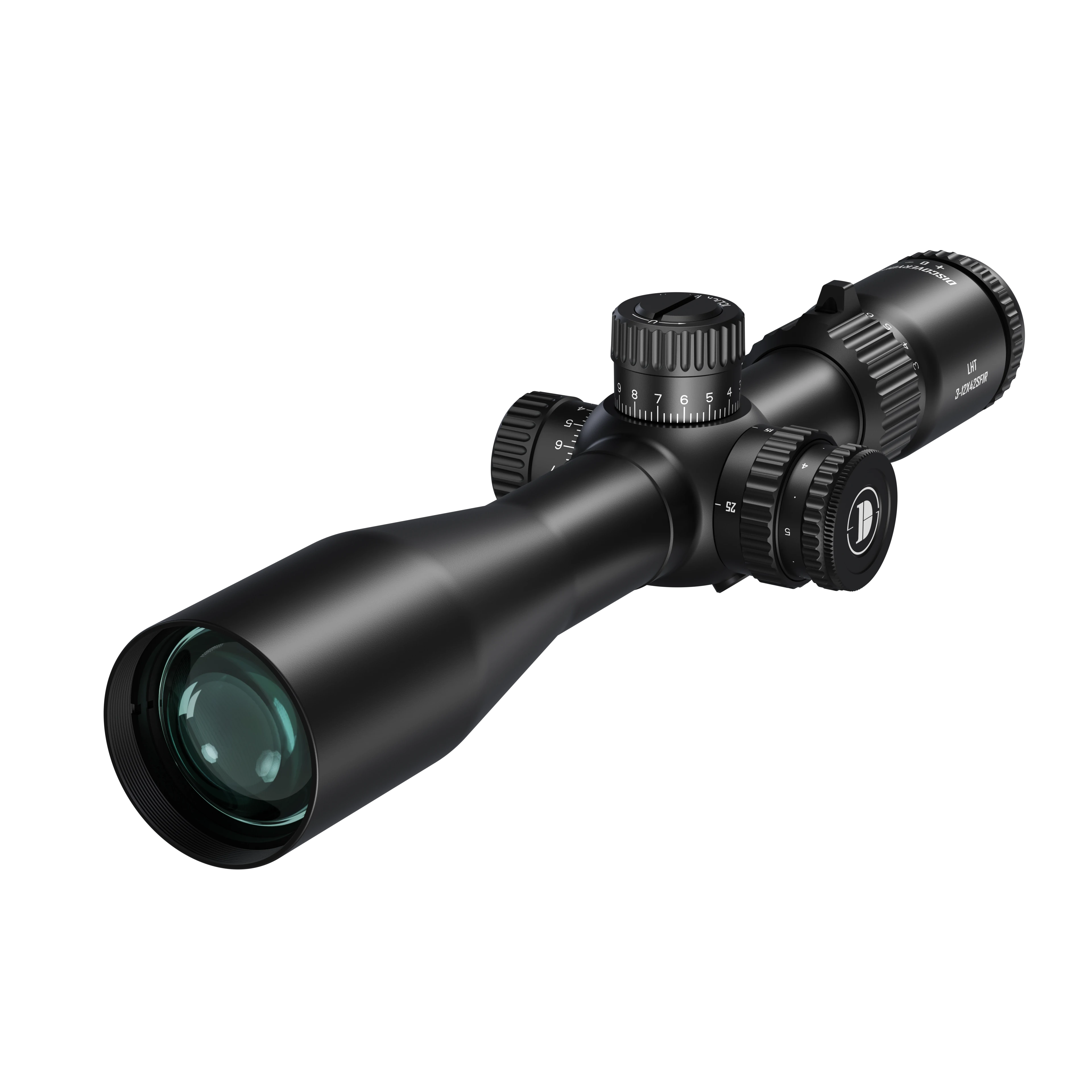 Utility Line Scope DISCOVERYOPT LHT 3-12x42 FFP Rifle Scope | Lightweight Mid-Range ...