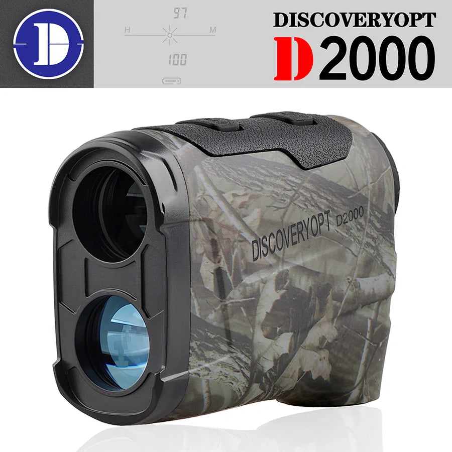 Hunting/Golf Camouflage Rangefinder 600/800/1200/2000/4000 Yards - Precision and Accuracy of Laser Rangefinder