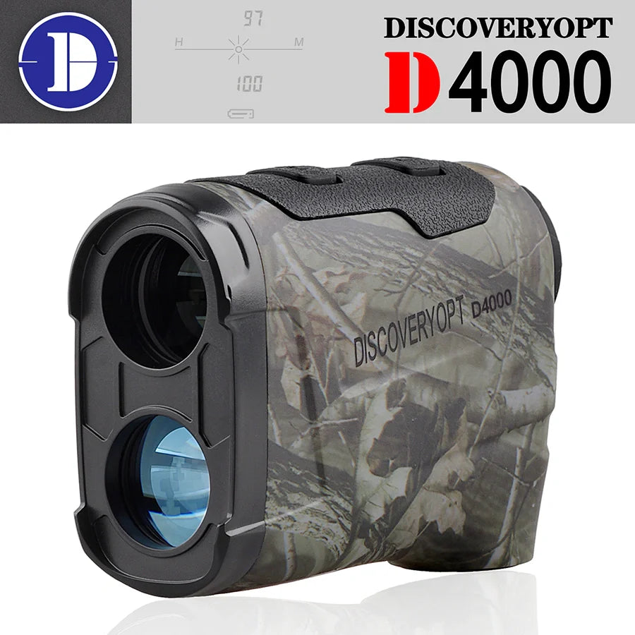 Hunting/Golf Camouflage Rangefinder 600/800/1200/2000/4000 Yards - Precision and Accuracy of Laser Rangefinder