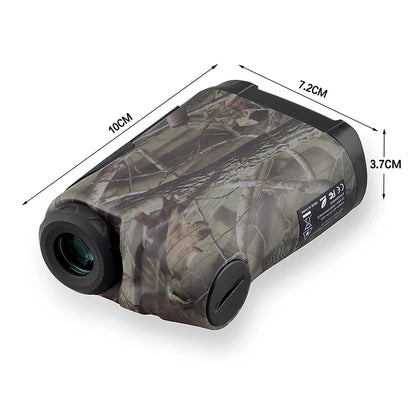 Hunting/Golf Camouflage Rangefinder 600/800/1200/2000/4000 Yards - Precision and Accuracy of Laser Rangefinder