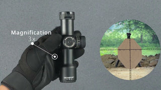 DISCOVERYOPT HT-NV 3X24IR Rifle Scope #scope #optics #hunting #shoot #nighthunting #tactical