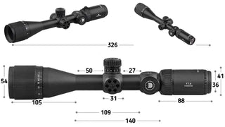 Optical sight Discoveryopt MS 4-16x42 AOAC Shock - Proof