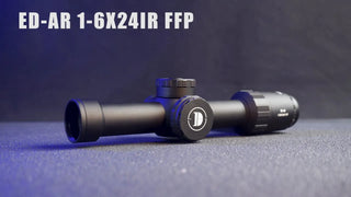 DISCOVERYOPT ED-AR 1-6X24IR FFP Rifle Scope
