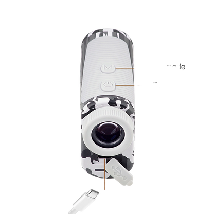DISCOVERYOPT Hunting/Golf Mini Rangefinder 600/800/1200 Yards - Precision and Accuracy of Laser Rangefinder
