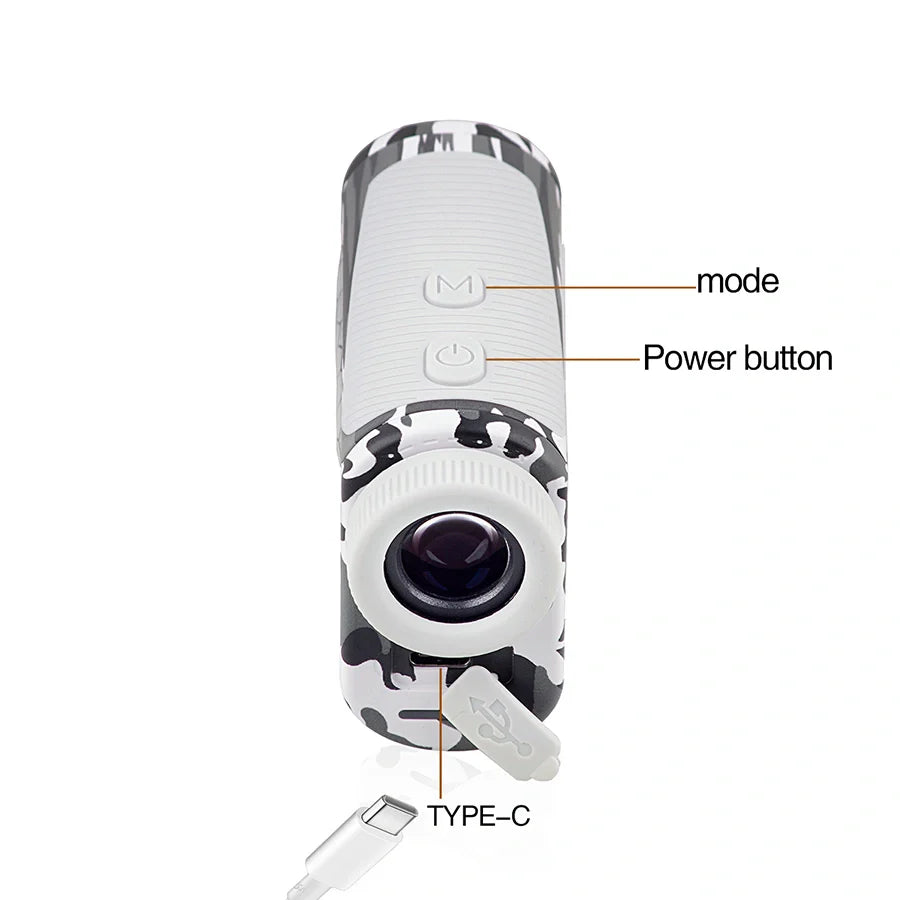 Hunting/Golf Mini Rangefinder 600/800/1200 Yards - Precision and Accuracy of Laser Rangefinder